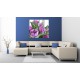 Obrazy na stenu - Nežné tulipány - 4dielny 120x120cm
