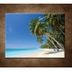 Obrazy na stenu - Pláž s palmami - 120x90cm - VÝPREDAJ!!!