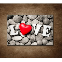 Obrazy na stenu - Love a kamene