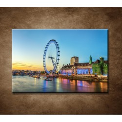 Obrazy na stenu - Londýnske oko