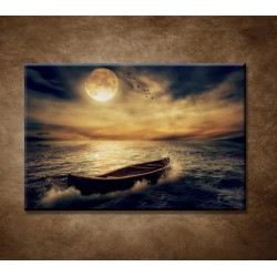 Obrazy na stenu - Loď v oceáne