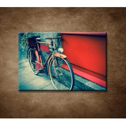 Obrazy na stenu - Retro bicykel