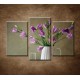 Obrazy na stenu - Zátišie s kvetmi - 3-dielny 75x50cm