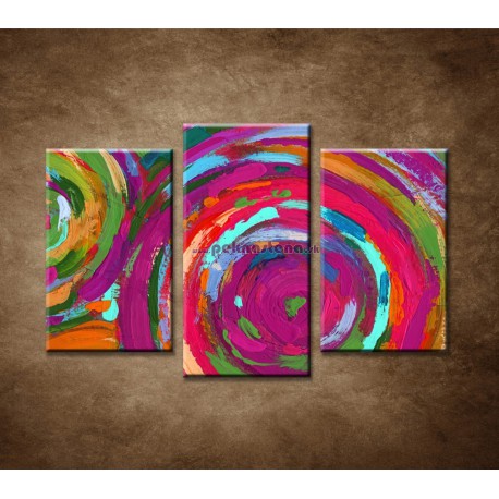 Obrazy na stenu - Abstraktný motív 19 - 3dielny 75x50cm