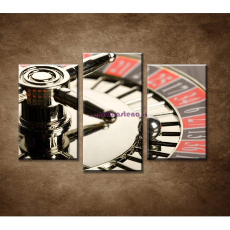 Obrazy na stenu - Ruleta - 3dielny 75x50cm