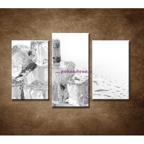 Obrazy na stenu - Kocky ľadu - 3dielny 75x50cm