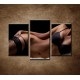 Obrazy na stenu - Ženské telo - 3dielny 75x50cm