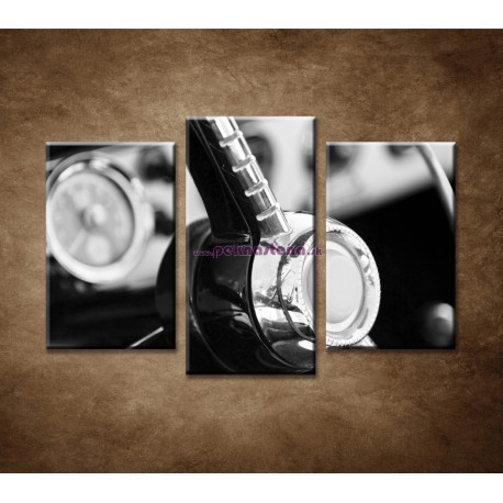 Obrazy na stenu - Starý volant - 3-dielny 75x50cm