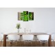 Obrazy na stenu - Zelený hrášok - 3dielny 75x50cm