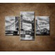 Obrazy na stenu - Tower Bridge v retro štýle - 3dielny 90x60cm
