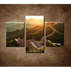 Obrazy na stenu - Veľký čínsky múr - 3dielny 90x60cm