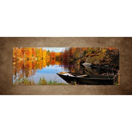 Obrazy na stenu - Švédske jesenné jazero