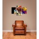 Obrazy na stenu - Abstraktný motív 5 - 3dielny 90x60cm