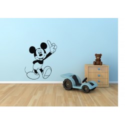 Nálepka na stenu - Mickey Mouse