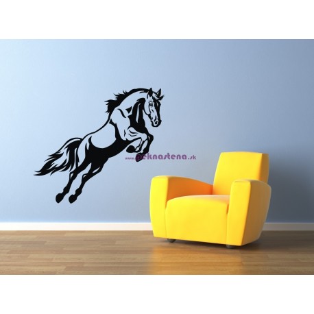 Nálepka na stenu - Divoký kôň
