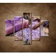 Obrazy na stenu - Levanduľové mydlo  - 5dielny 100x80cm