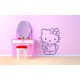 Nálepka na stenu - Hello Kitty 2