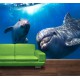 Fototapety - Delfíni pod vodou