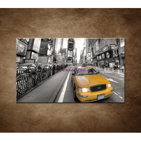 Obraz na stenu - Žltý taxík