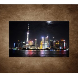 Obraz na stenu - Nočný Shanghai