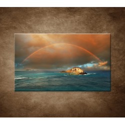Obrazy na stenu - Dúha nad morom
