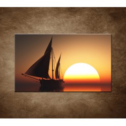 Obrazy na stenu - Západ slnka na mori