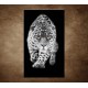 Obrazy na stenu - Čiernobiely jaguár