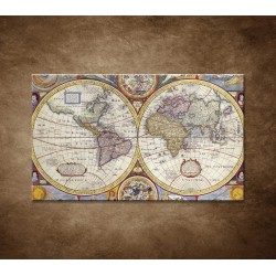 Obraz - Stará mapa sveta
