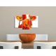 Obrazy na stenu - Oranžové tulipány - 3dielny 75x50cm
