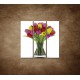 Obrazy na stenu - Tulipány vo váze - 3dielny 90x90cm