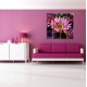 Obrazy na stenu - Lotosové kvety - 4dielny 120x120cm