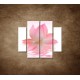 Obrazy na stenu - Lotosový kvet - 4dielny 100x90cm